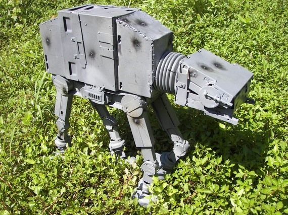 AT-AT Made with Spare Computer Parts