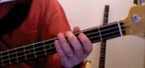 Play "Come As You Are" by Nirvana on the bass