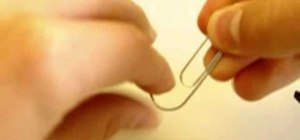Make a boring paper clip into a really fun spinner