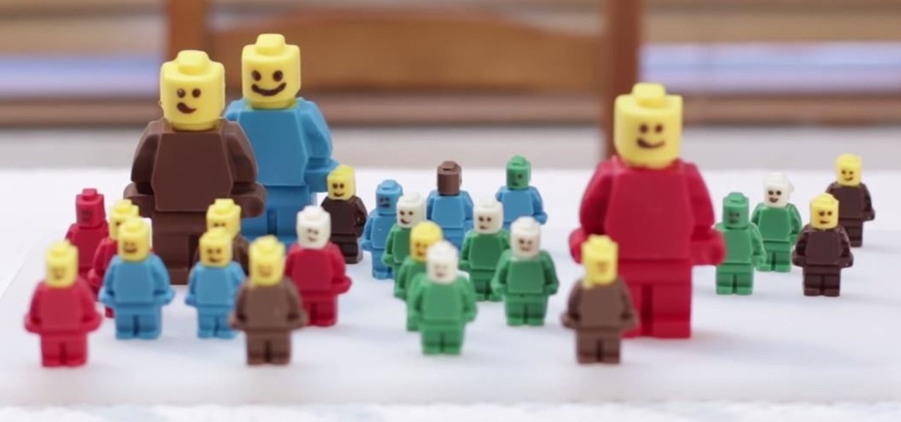 Make Yummy Chocolate Lego Men
