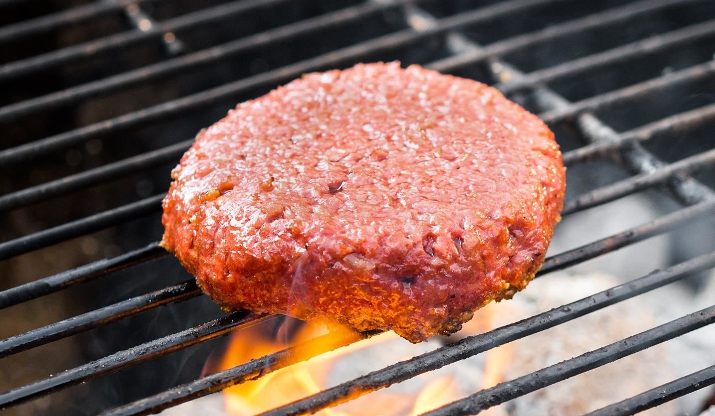 High-Tech Plant Burgers Look, Feel & Taste Just Like Real Meat