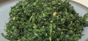 Cook collard greens quickly