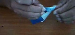 Make a zoomerang paper plane with origami