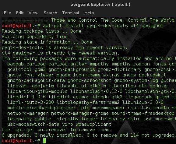 SPLOIT: How to Find the Exact Location of Any Internet Address ( GUI - Linux )