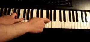 Play "Siren" by Tori Amos on the piano