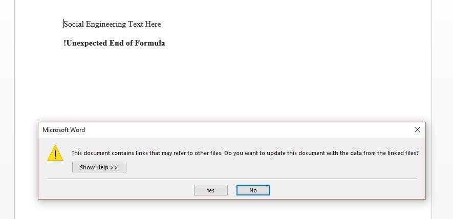 How to Execute Code in a Microsoft Word Document Without Security Warnings