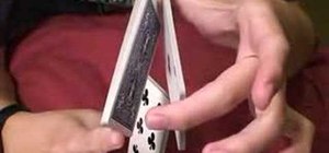 Flourish cards in a triforce card trick