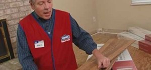 Install laminate floors in your home with Lowe's