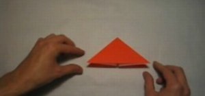 Origami a waterbomb base