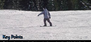Do a toeside pendulum in snowboarding