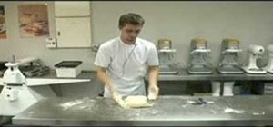Hand knead dough