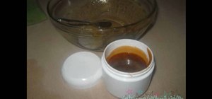Make a homemade sugaring paste to remove hair