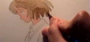 Color an anime/manga illustration