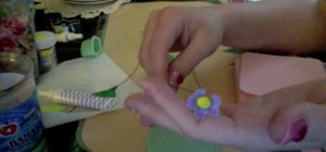 Decorate individual flower pot cupcakes for Spring