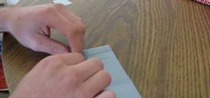 Make a bi-fold duct tape wallet