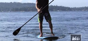 Keep your stand up paddle board going straight