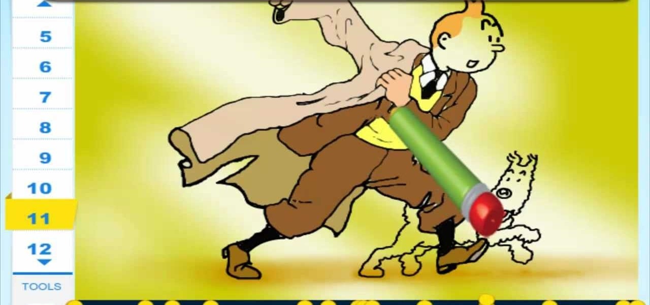 Draw the Adventures of Tintin Secret of the Unicorn