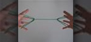 Create a string figure Crow's Feet