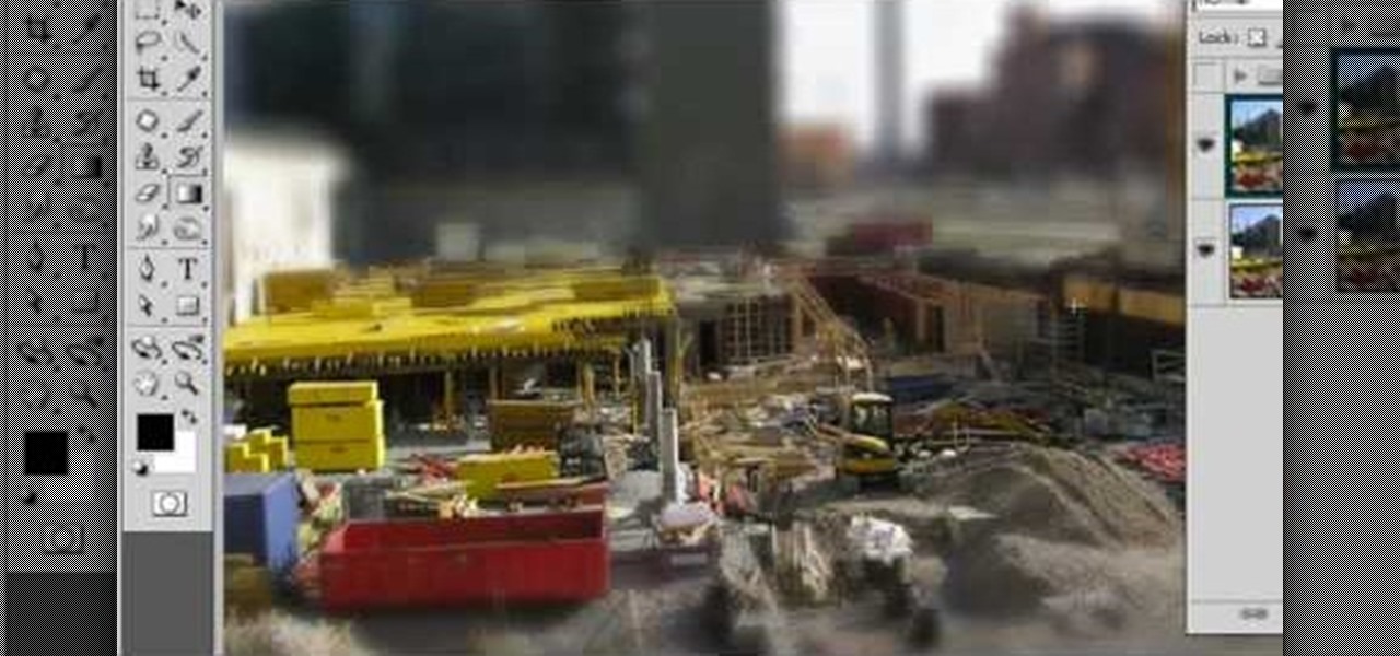 How to Easily Simulate a Tilt-Shift Effect Using Photoshop