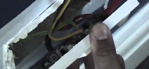 Replace an electrical socket step by step