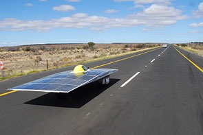 Solar Race Car Reaches 93MPH