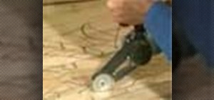 Use the Arbortech mini grinder
