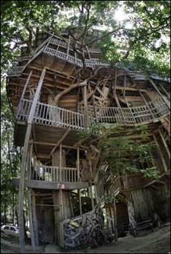 Insanely GINORMOUS Treehouse