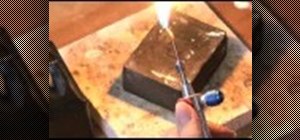 Light and use a torch for jewelry making