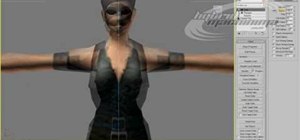 Use garment maker in 3D Studio MAX to model clothes