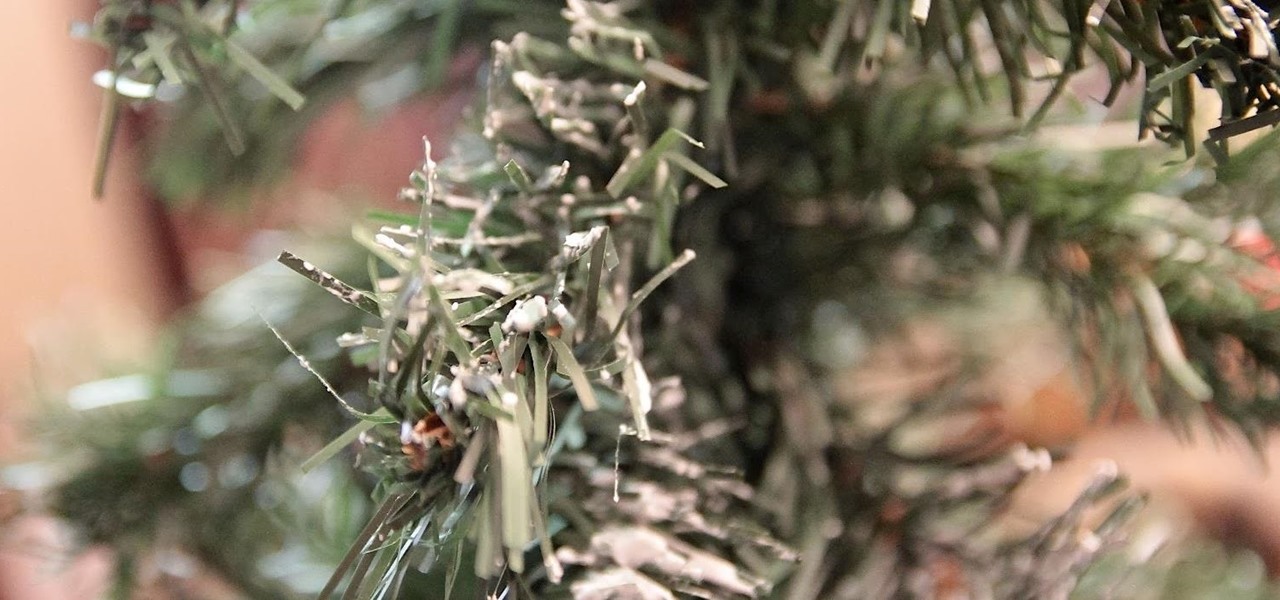 Spruce Up a Boring Christmas Tree with This Cheap, One-Ingredient Flocking (AKA Fake Snow)