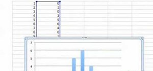 Create a histogram-like display in Excel 2008 for OSX