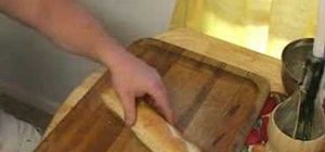 Make delicious garlic bread