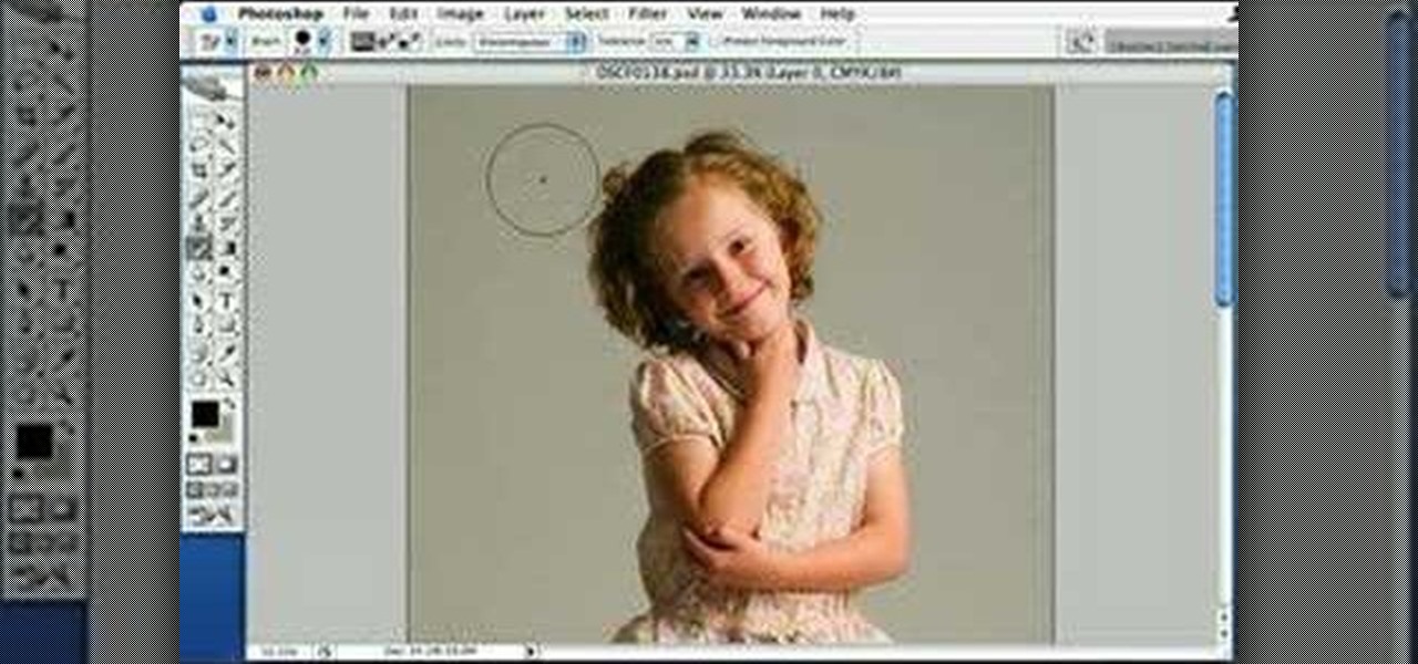 How to Use the background eraser tool in Photoshop « Photoshop ...
