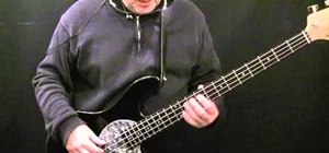 Play the bassline from the Beatles' "Come Together"