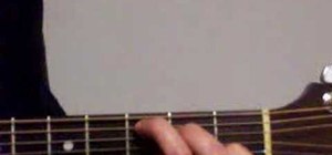 Play "Learning to Fly" by Tom Petty on guitar