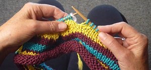 Get perfect, jogless stripes in your knitting projects