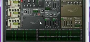 Make an arpeggiated trance bass synth track in Reason 4