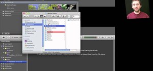 Store clips and projects on an external drive when using iMovie