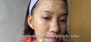 Make a DIY durian face mask