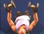 Do a decline bench press with dumbbells