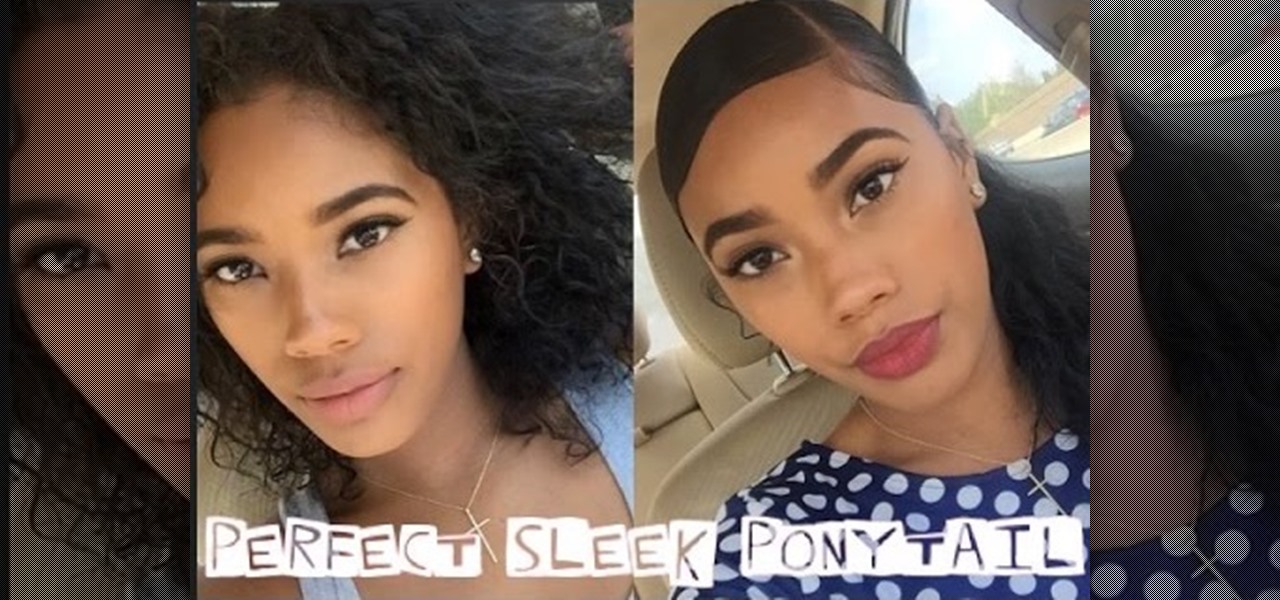 Get the Perfect Sleek Ponytail for Curly Hair