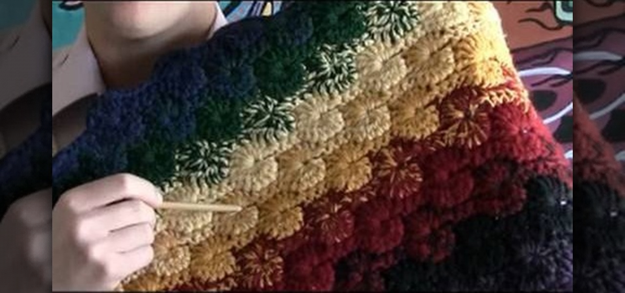 How to Crochet a Catherine Wheel stitch for right handers « Knitting &  Crochet :: WonderHowTo