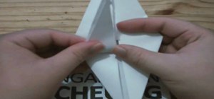 Create an origami parrot