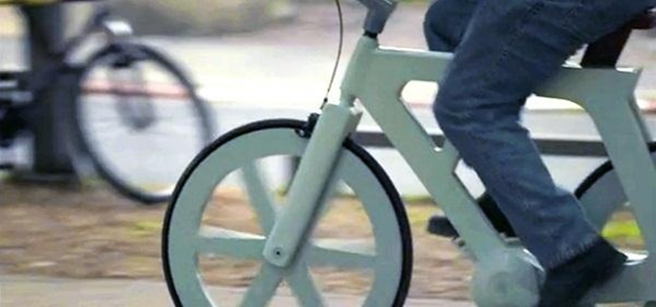 This Cardboard Bicycle Cost Only $12 to Make—And It Works!