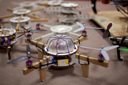 Arduino Air Force: DIY Robotic Cardboard Quadcopters