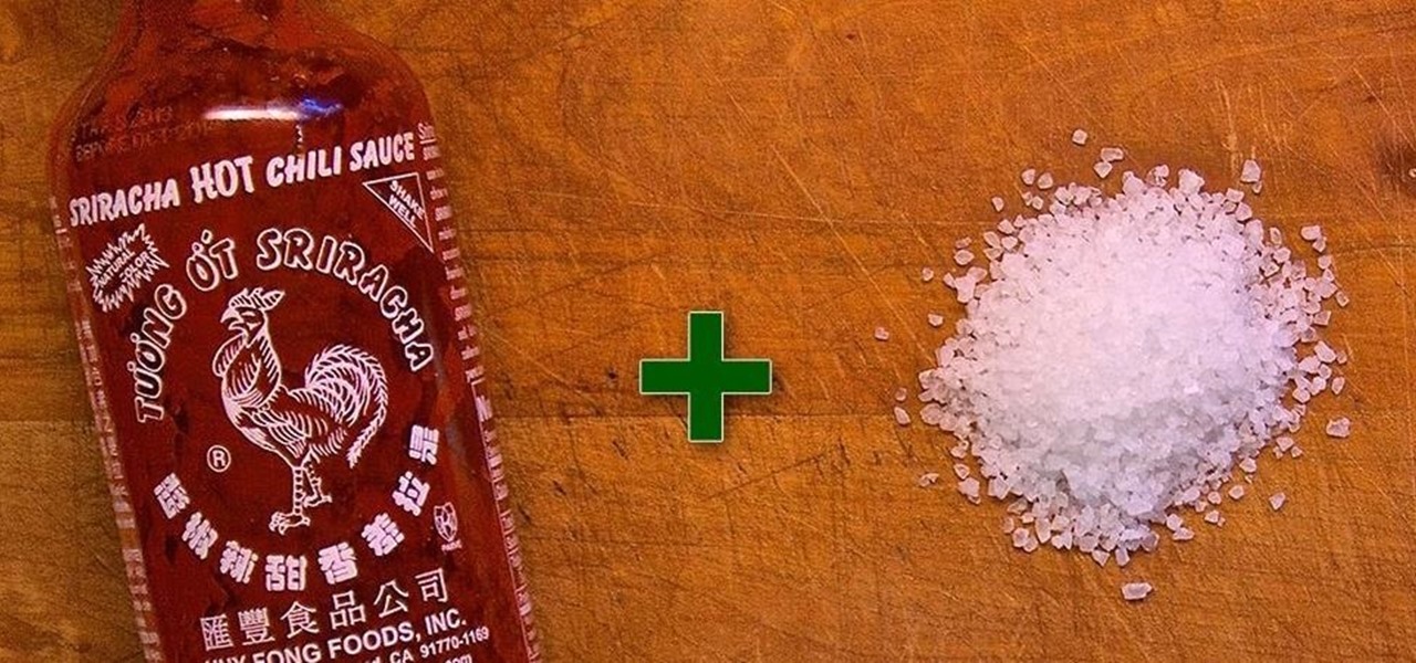 Make Blazing Hot Sriracha Salt at Home