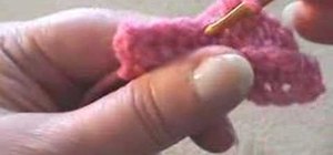 Do single crochet ribbing
