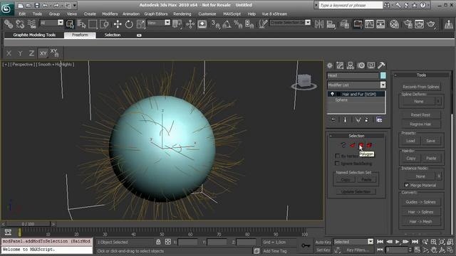 Create realistic hair in Autodesk 3ds Max 2010 or 2011