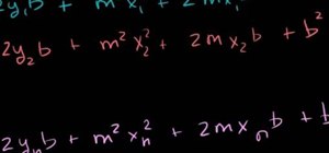 Minimize the sum of squared error for a regression line in statistics