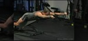 Do face down dumbbell rotate & press on incline bench
